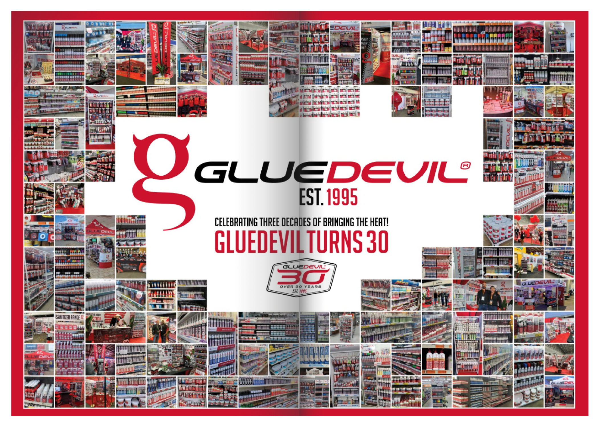 Double Page Advert Design