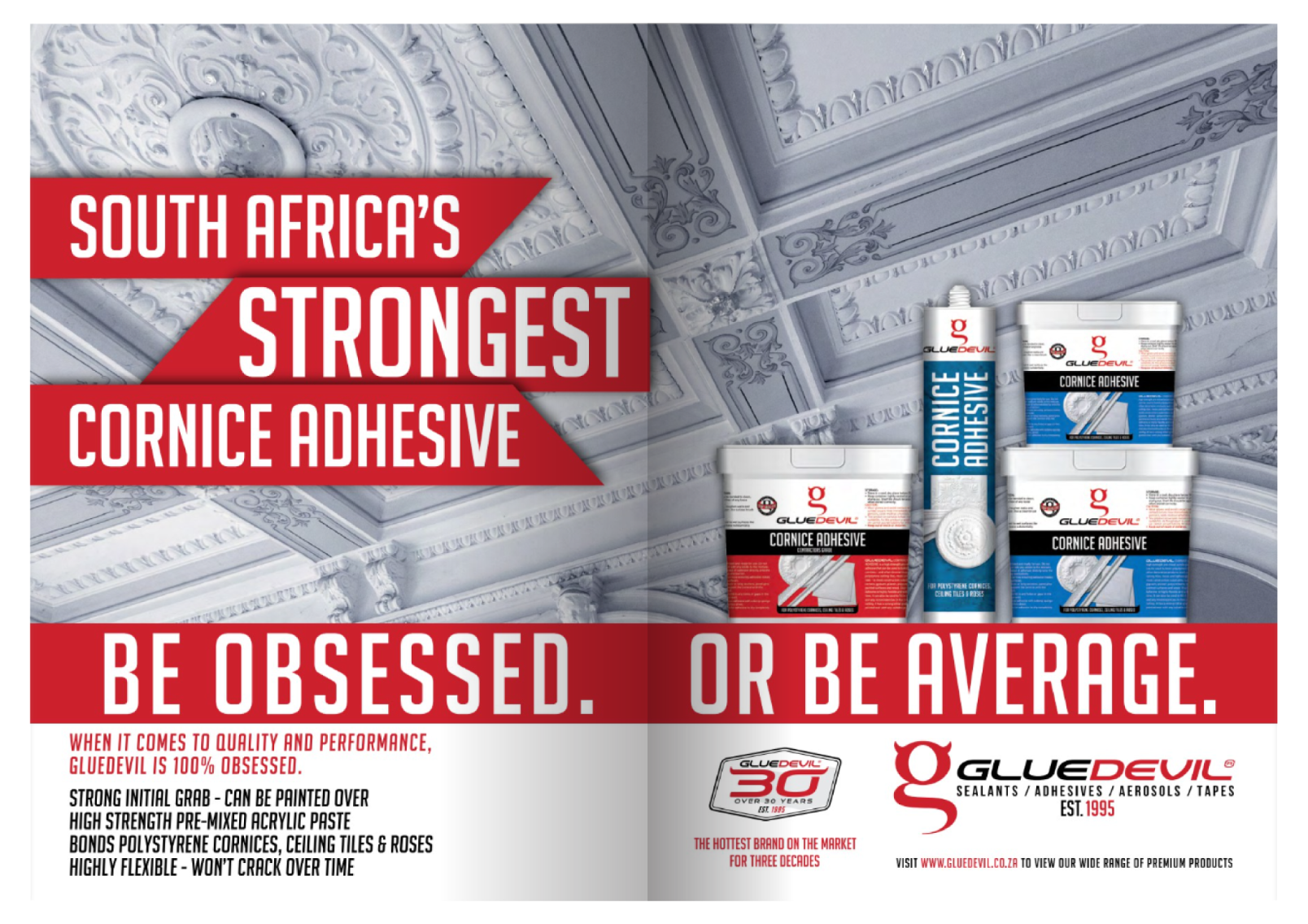 Double Page Advert Design